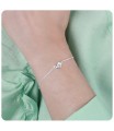 Heart and Love Silver Bracelet BRS-10